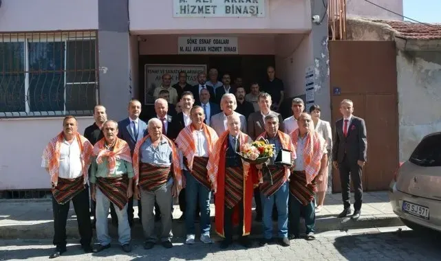 Söke'nin ahilerine duygulandıran tören