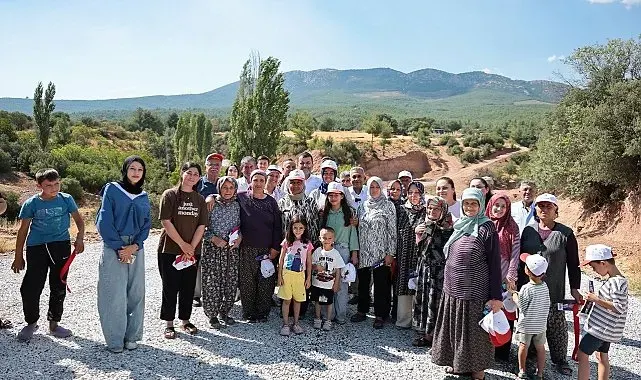 Denizli'de 4 ilçeyi bağlayan yoldaki 30 yıllık hasret sona erdi