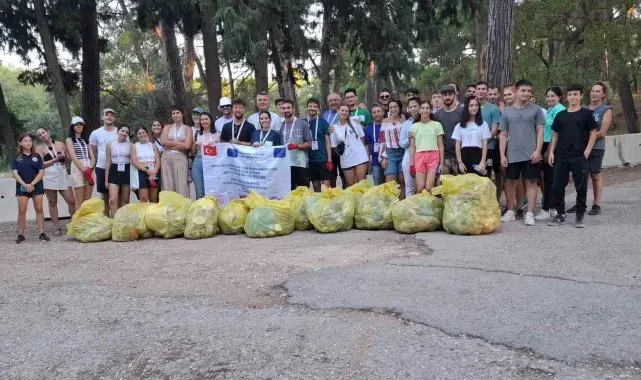 Erasmus öğrencileri, Antalya'da doğa için bir araya geldi