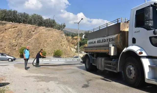 Gemlik'te dört koldan temizlik