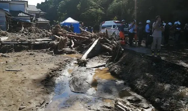 Japonya'daki sel ve toprak kaymalarında ölü sayısı 11'e yükseldi