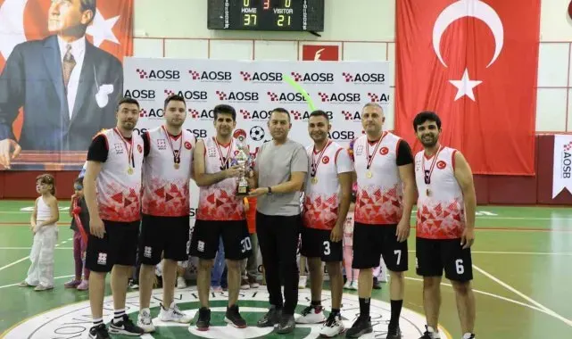 AOSB Spor Şenliği çerçevesinde 2. Basketbol Turnuvası sonuçlandı