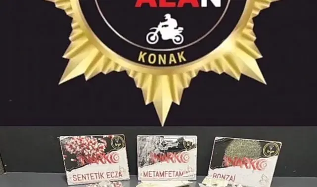 Konak'ta uyuşturucu operasyonları: 8 kişi tutuklandı