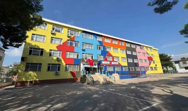 Osmangazi'de okullar rengarenk
