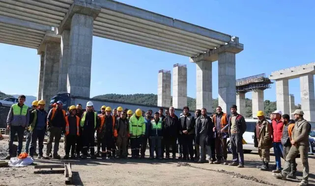 Aydın-Denizli Otoyol inşaatında çalışan işçilerin hak arayışı devam ediyor