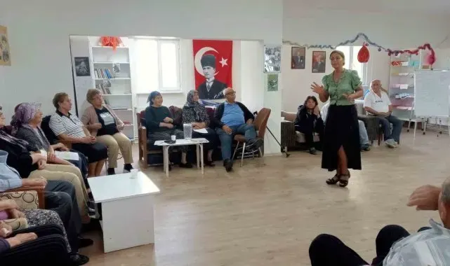 Koca çınarlara alzheimer anlatıldı