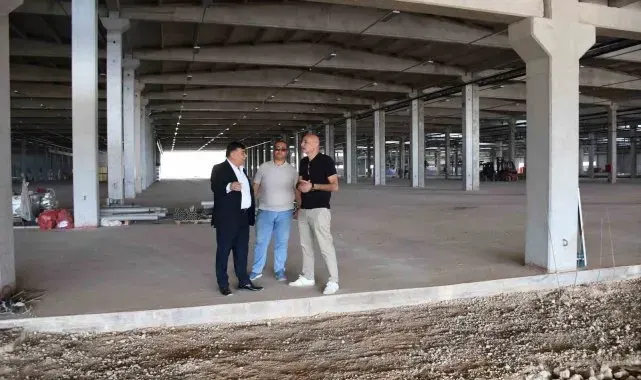 Başkan Koca, Emet - Hisarcık Orta Ölçekli OSB'deki çalışmaları inceledi