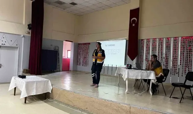Çocuk evleri personeline ilk yardım eğitimi