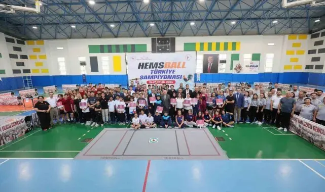 Denizli'de Hemsball Türkiye Şampiyonası heyecanı yaşandı