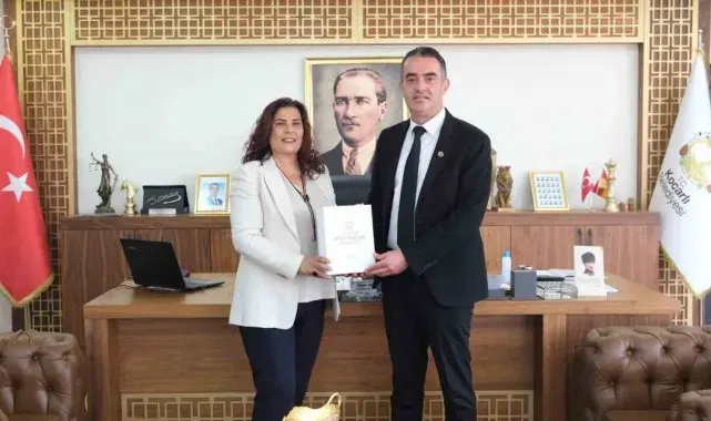 Başkan Arıcı, Başkan Çerçioğlu'nu ağırladı