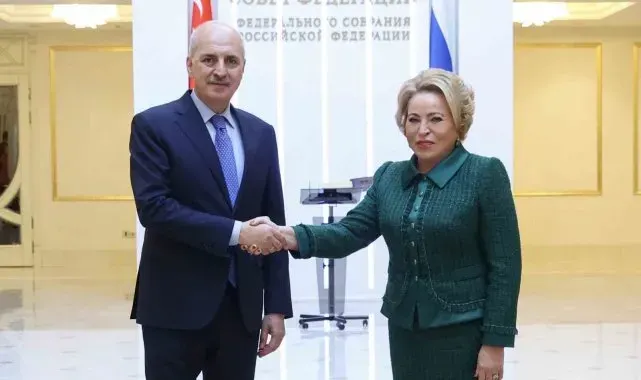 TBMM Başkanı Kurtulmuş: "Rusya ile ilişkilerin devam ettirilmesini, güçlendirilmesini arzu ediyoruz"