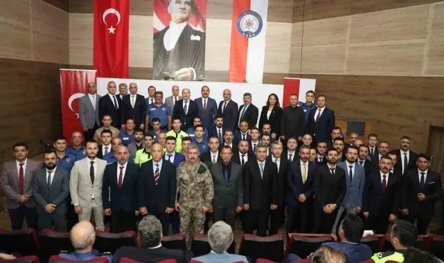 Başarılı emniyet personeli ödüllendirildi