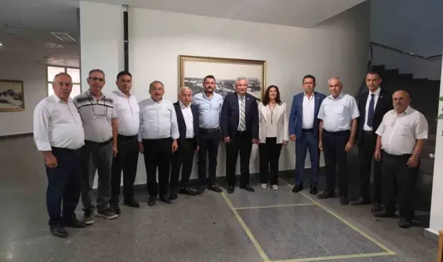 Başkan Çerçioğlu, Efeler Ziraat Odası'nı ağırladı