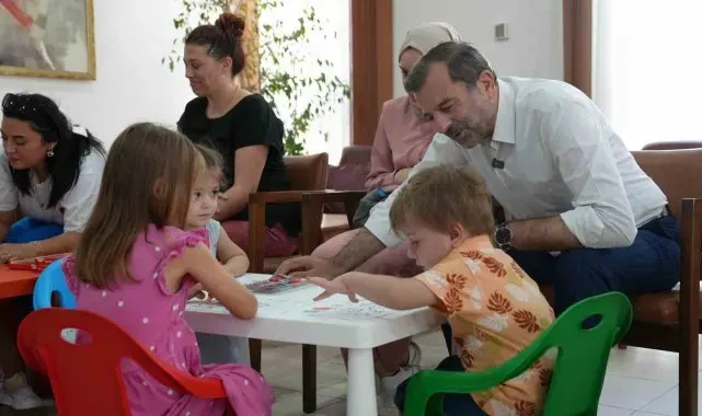 Gürsu'nun çocuklarına ve annelerine yeni atölye