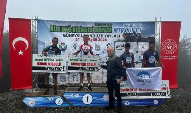 Kayserili sporcular Rize'den 3 madalya ile döndü