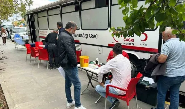 Tomarzalılar kan bağışladı