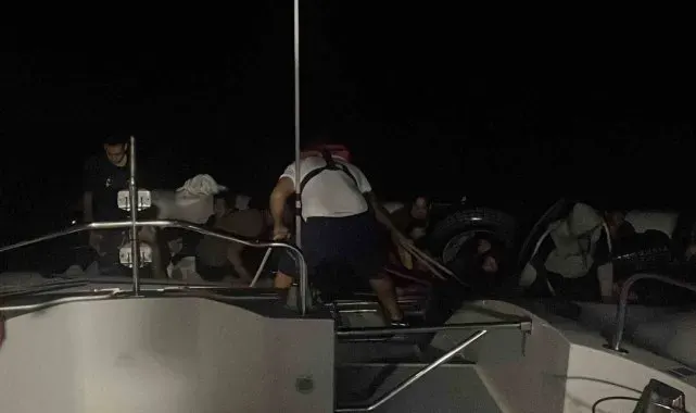 Bodrum'da 36 düzensiz göçmen yakalandı