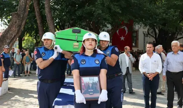 Muğla Büyükşehir Zabıta Daire Başkanı Gülen son yolculuğuna uğurlandı
