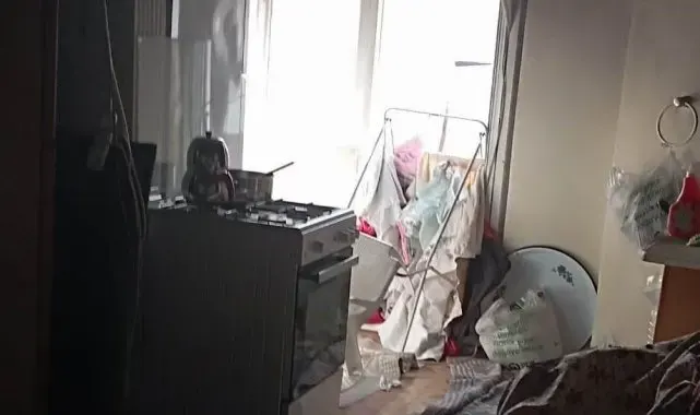 Edremit'te mutfakta yangın çıktı
