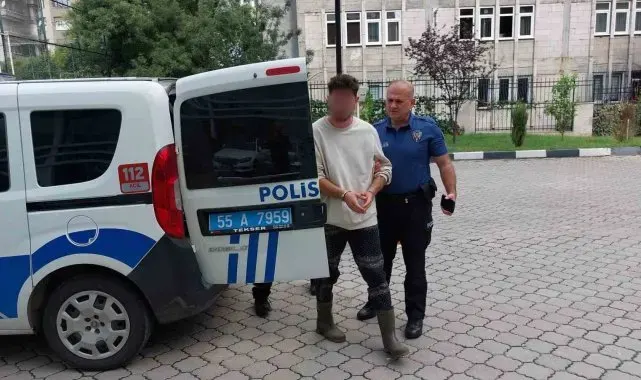 Aynı yerden ikinci kez fındık çalan genç tutuklandı