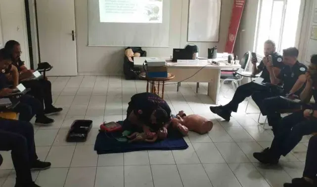 İtfaiyecilere ilk yardım eğitimi