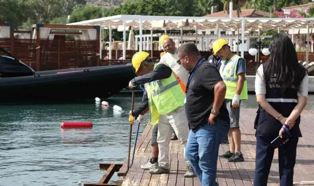 Bodrum'da sosyetenin iskeleleri yıkılıyor