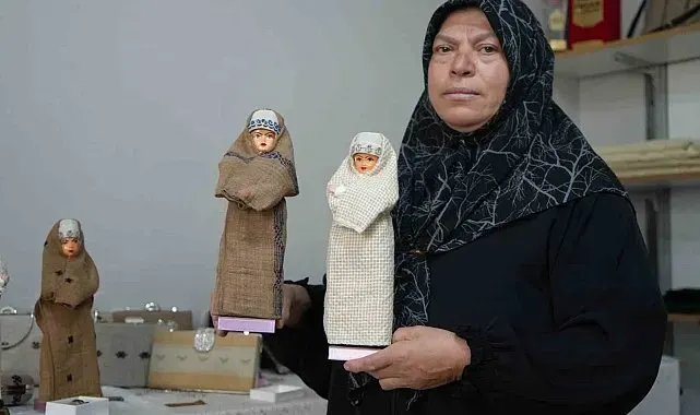 Bayburt'un tescilli ehramı oyuncak bebekleri süslüyor: Kültürel miras gelecek nesillere taşınıyor