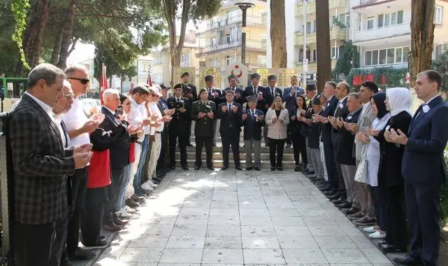 Manisa'nın ilçelerinde gaziler unutulmadı