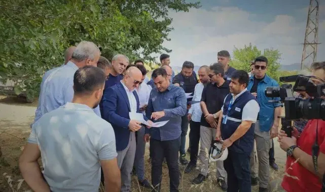 Vali Varol, yapılması planlanan arıtma tesisinin yerini inceledi