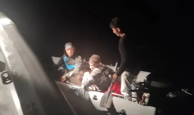 Çanakkale açıklarında 3 kaçak göçmen yakalandı