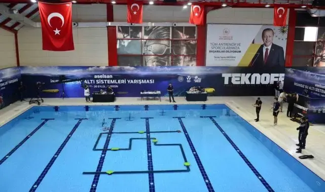 Mersin'de 'İnsansız Su Altı Sistemleri Yarışması' başladı
