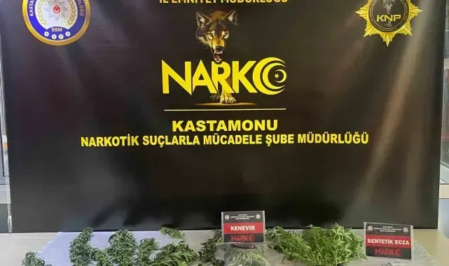 Kastamonu'da uyuşturucu operasyonu: 1 gözaltı