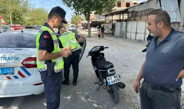 Şanlıurfa'da 850 sürücüye 4 milyon 36 bin 672 TL ceza