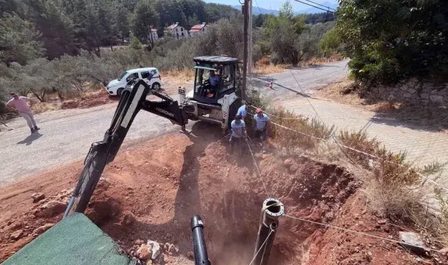 Fethiye'nin içme suyu sıkıntısı sona eriyor