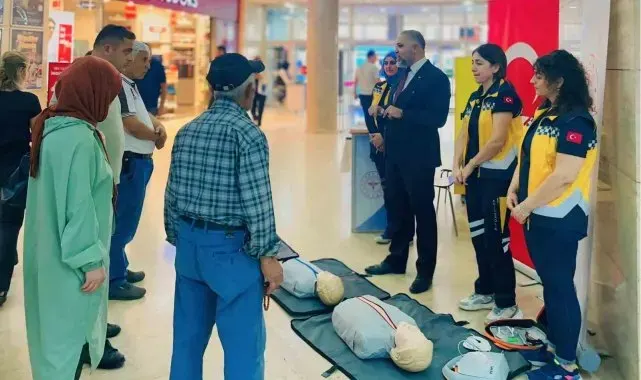 Çankırı'da vatandaşlara ilk yardım eğitimi verildi