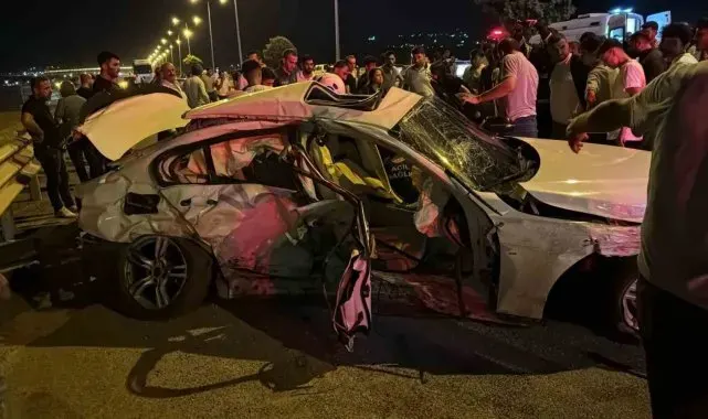 Batman'da yarıştıkları iddia edilen iki otomobil çarpıştı: 1 ölü, 3 yaralı