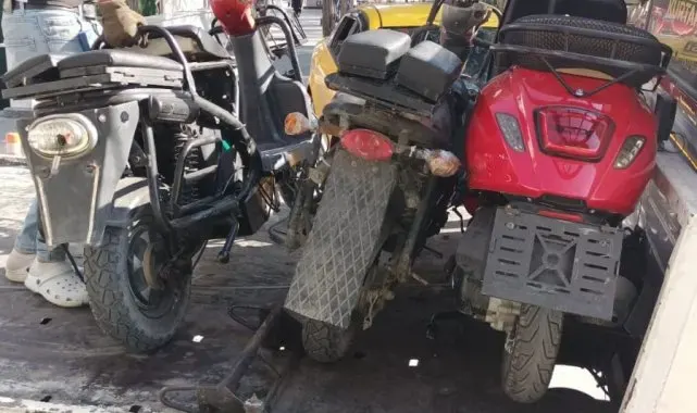 Çorum'da kurallara uymayan motosiklet sürücülerine ceza yağdı