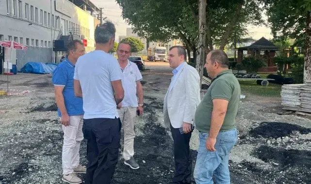Çaycuma'da tenis kortları için ilk adım atıldı