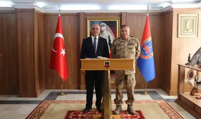Saka'dan Genç'e hayırlı olsun ziyareti