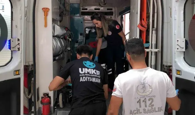 Traktörün römorkundan düşen çocuk yaralandı