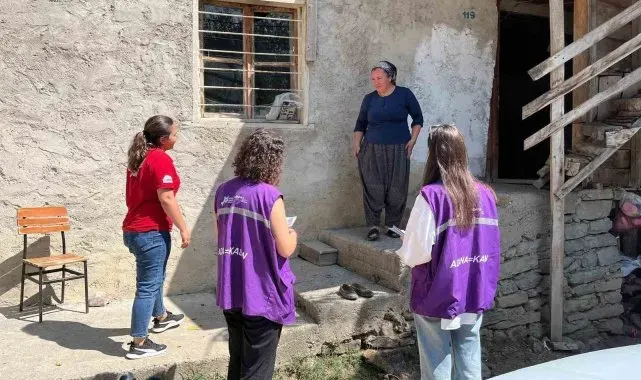 Yangından etkilenen vatandaşlara Büyükşehir'den psiko-sosyal destek
