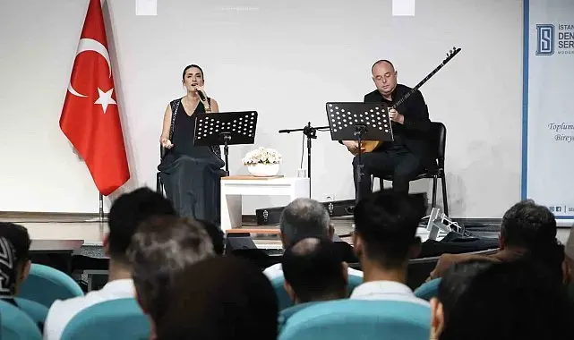 Sanatçılar Yaprak Sayar ve Alper Uzkur, denetimli serbestlik yükümlüleriyle bir araya geldi
