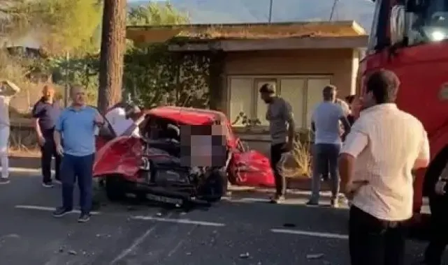 Aydın'da trafik kazası: 1 ölü