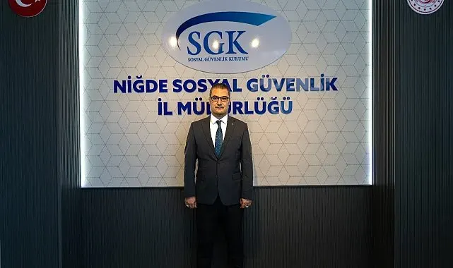 Niğde SGK Müdürü Eray Buz'dan SGK borçlularına kritik çağrı: Son gün 31 Ağustos