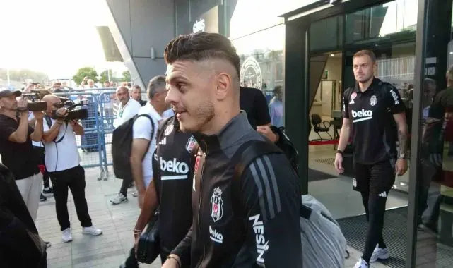 Beşiktaş kafilesi, Trabzon'a iniş yaptı
