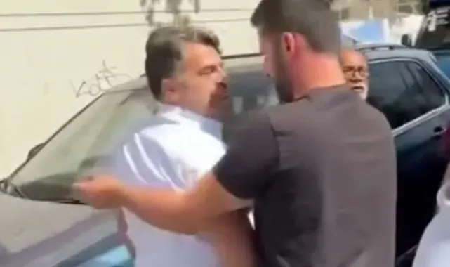 Ümraniye'de İETT şoförü ile sürücüler arasındaki tartışma kamerada