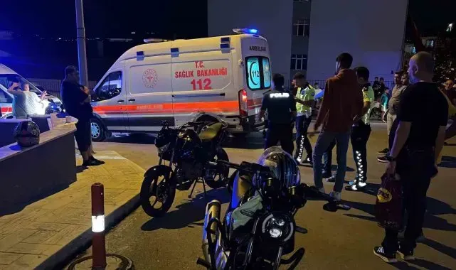 Sinop'ta trafik kazası: 2 yaralı