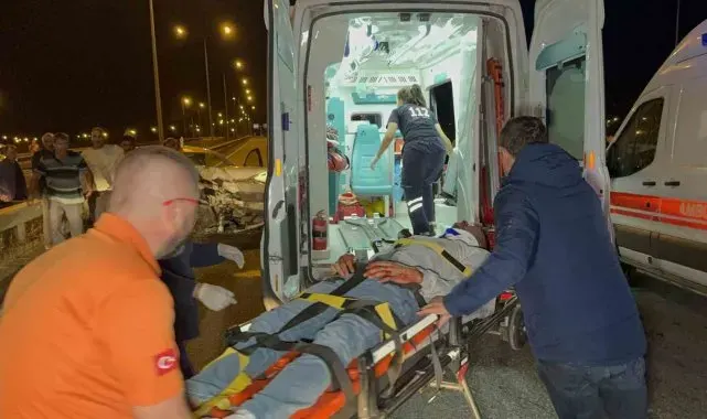 Dönüşü kaçıran cipe otomobil çarptı: 4 yaralı