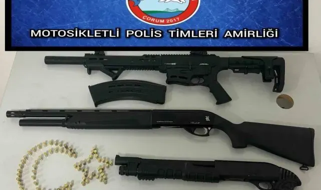 Çorum polisinden şok denetim