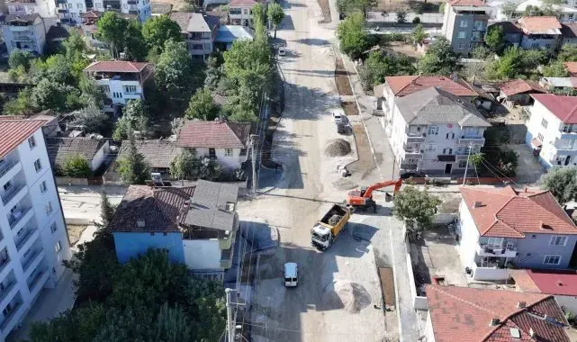 Erbaa Alparslan Türkeş Bulvarı'nda büyük dönüşüm